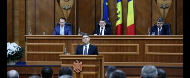 Prima ședință comună a celor două Parlamente din România și Republica Moldova. Senatorul PSD de Dâmbovița, Titus Corlățean, susține acordarea Statutului de candidat la UE pentru Republica Moldova la Consiliul European din 23-24 iunie