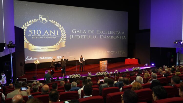 Elitele dâmbovițene, premiate în cadrul Galei de Excelență a Județului Dâmbovița