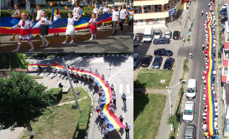 Ziua Universală a Iei și Ziua Națională a Drapelului , sărbătorite la Titu