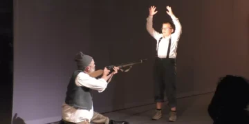 „Moartea lui Ipu”, pus în scenă de Teatrul Dramatic „I.D. Sîrbu” Petroșani