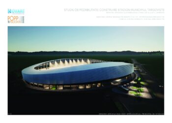 A fost lansată licitația pentru construcția noului stadion de la Târgoviște, în valoare de 70 milioane de euro