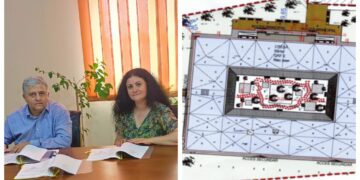 Astăzi a fost semnat contractul de lucrări pentru obiectivul de investiții Construire Creșă în orașul Titu