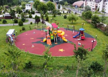 Modernizare loc de joacă situat in Parcul Orașenesc Titu
