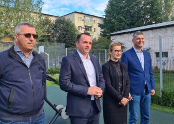 Lucrări finalizate la spațiul de fitness situat în cartierul Mihai Viteazul (micro 9), în vecinătatea străzii Matei Vlădescu