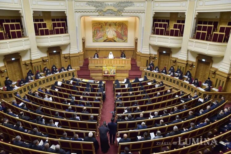 DELEGAȚII ARHIEPISCOPIEI TÂRGOVIȘTEI AU PARTICIPAT LA ȘEDINȚA DE CONSTITUIRE A ADUNĂRII NAȚIONALE BISERICEȘTI A PATRIARHIEI ROMÂNE