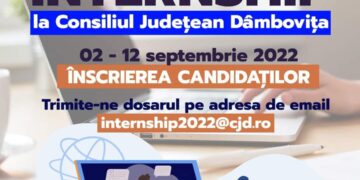 Start „Internship 2022” la Consiliul Județean Dâmbovița!