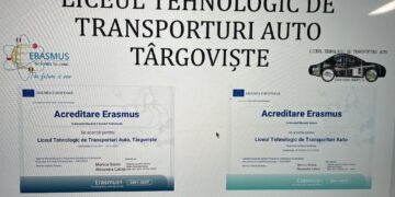 Liceul Tehnologic de Transporturi Auto Târgoviște, partener în Proiectul ERASMUS „Science is cool”