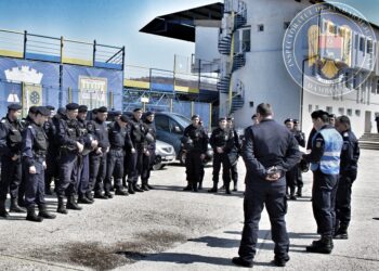 Măsuri de ordine publică la meciul de fotbal CSM Flacăra Moreni – CSA Steaua București