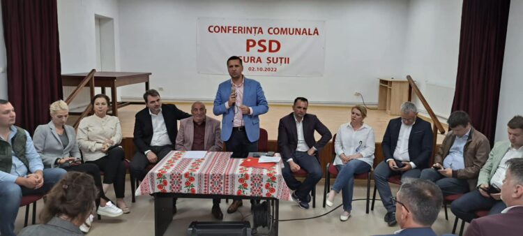 PSD Dâmbovița, conferințe de alegeri în organizațiile de la Văcărești, Perșinari, Gura-Șuții, Produlesti și Costeștii din Vale