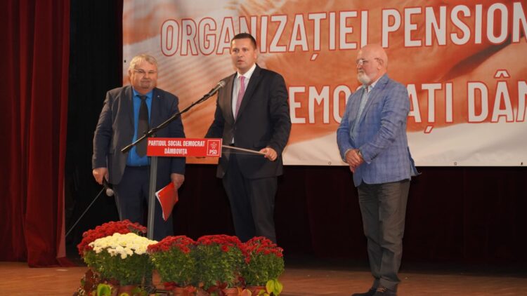 Organizația Pensionarilor Social Democrați Dâmbovița și-a ales noua conducere