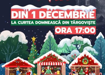 PREMIERĂ ÎN DÂMBOVIȚA! CRĂCIUN LA TURN DIN 1 DECEMBRIE!