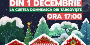 PREMIERĂ ÎN DÂMBOVIȚA! CRĂCIUN LA TURN DIN 1 DECEMBRIE!