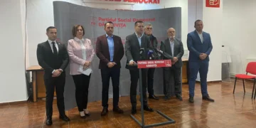 PSD Dâmbovița – conferință de presă după stabilirea echipelor de conducere