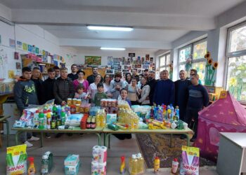 FUNDAȚIA CARABELLA INTERNAȚIONAL DIN GĂEȘTI A PRIMIT DARURI DIN PARTEA BISERICII