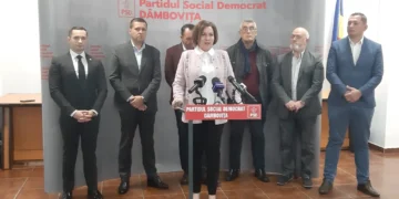 Președintele OFSD Dâmbovița, Carmen Holban a prezentat într-o conferință de presă obiectivele organizației pe care o conduce
