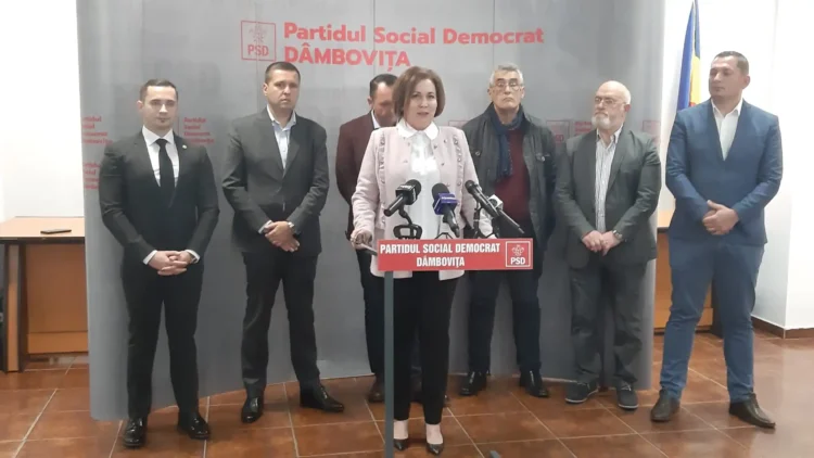 Președintele OFSD Dâmbovița, Carmen Holban a prezentat într-o conferință de presă obiectivele organizației pe care o conduce