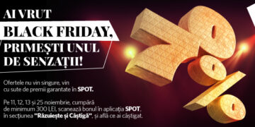 Black Friday de senzații continuă pe 25 noiembrie, cu reduceri de până la 70%, la Ploiești Shopping City