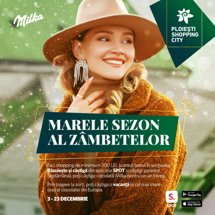 La Ploiești Shopping City, sărbătorile de iarnă redevin Marele Sezon al Zâmbetelor