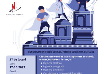 Societatea Națională Nuclearelectrica (SNN) lansează Programul de Internship CNE Cernavodă 2022