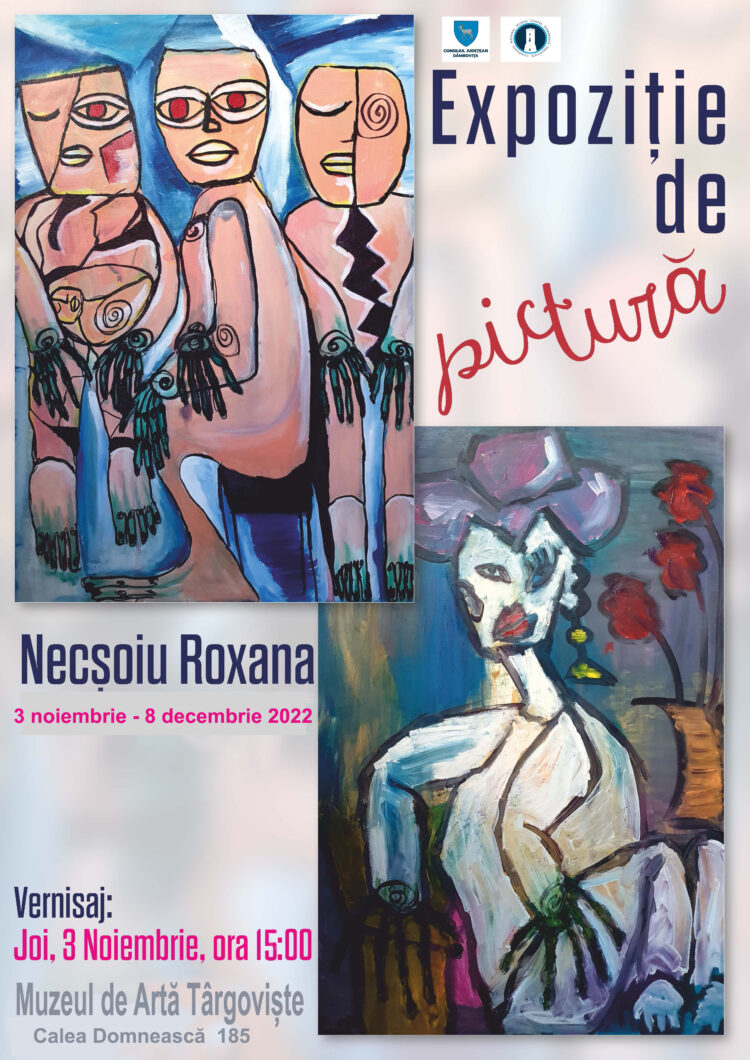 Expoziție de pictură  Roxana NECȘOIU