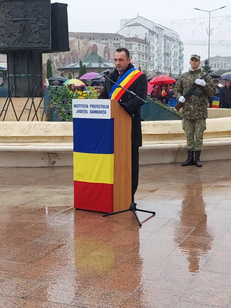 VIDEO- MESAJUL PREȘEDINTELUI CONSILIULUI JUDEȚEAN DÂMBOVIȚA, CORNELIU ȘTEFAN, CU OCAZIA ZILEI DE 1 DECEMBRIE