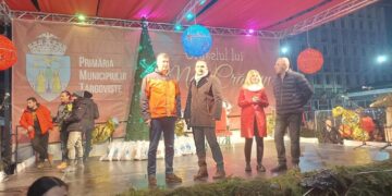 Moș Crăciun a ajuns la Târgoviște