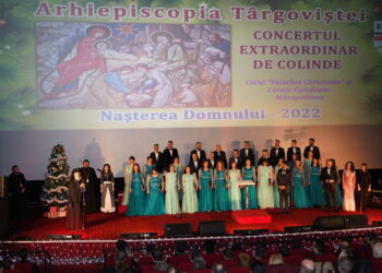 ÎN FOSTA CETATE DE SCAUN MUNTEANĂ A AVUT LOC CONCERTUL EXTRAORDINAR DE COLINDE AL ARHIEPISCOPIEI TÂRGOVIȘTEI