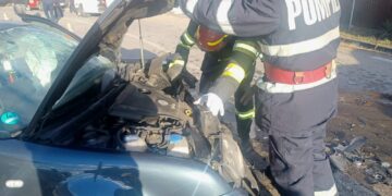 Accident rutier produs in sat Caprioru- comuna Tatarani