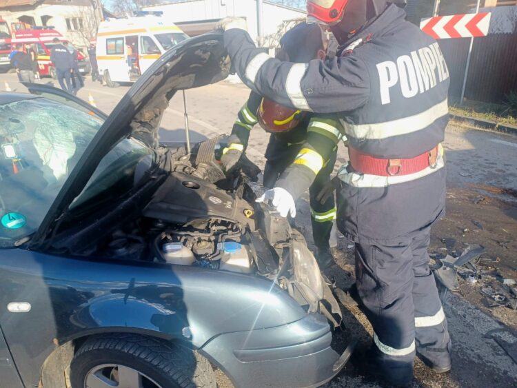 Accident rutier produs in sat Caprioru- comuna Tatarani