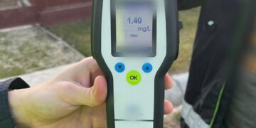 Cetățean al statului Belarus prins băut la volan în comuna Uliești