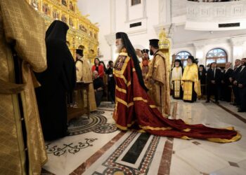 ÎNALTPREASFINȚITUL PĂRINTE MITROPOLIT NIFON A PARTICIPAT LA ÎNTRONIZAREA PREAFERICITULUI PĂRINTE GHEORGHE, ARHIEPISCOPUL CIPRULUI