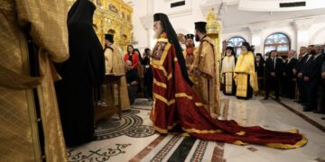 ÎNALTPREASFINȚITUL PĂRINTE MITROPOLIT NIFON A PARTICIPAT LA ÎNTRONIZAREA PREAFERICITULUI PĂRINTE GHEORGHE, ARHIEPISCOPUL CIPRULUI