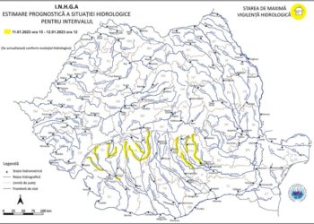 Meteorologii au emis avertizări de vreme rea pentru județul Dâmbovița