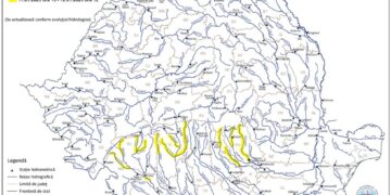 Meteorologii au emis avertizări de vreme rea pentru județul Dâmbovița