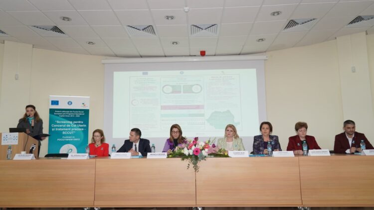 Prefectul județului, doamna Claudia Gilia a participat astăzi la evenimentul de lansare a proiectului ”Screening pentru cancerul de col uterin și tratament precoce – SCCUT”
