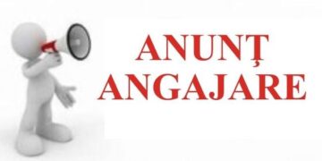 ANUNȚ ANGAJARE