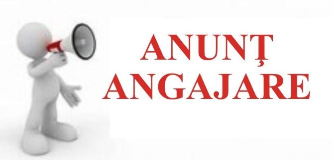 ANUNȚ ANGAJARE