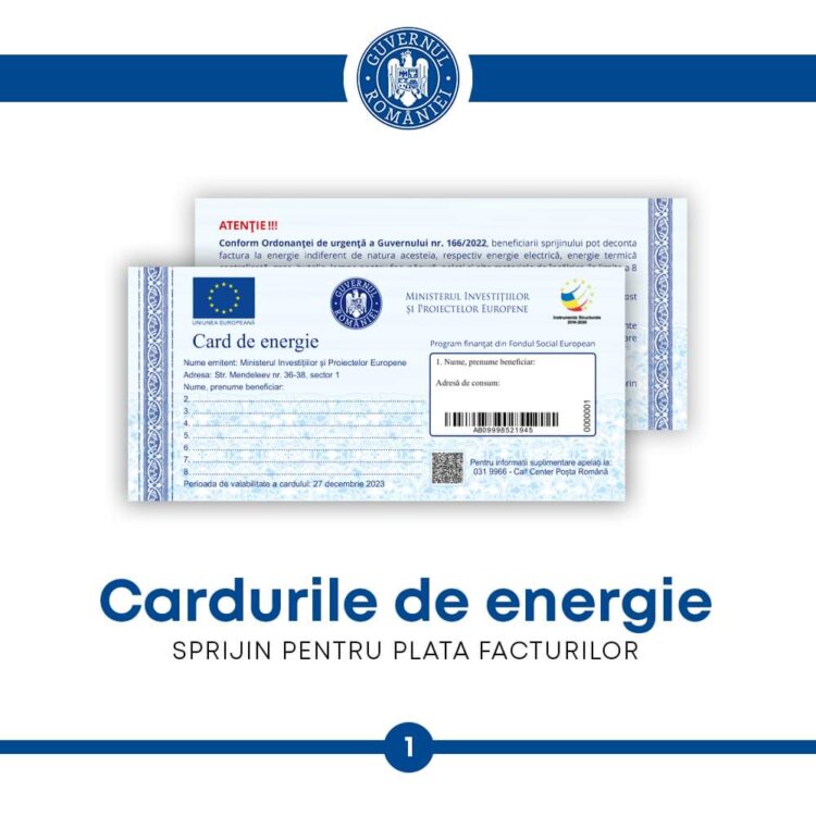 A început distribuirea tichetelor pentru energie, de care vor beneficia 46.488 de dâmbovițeni
