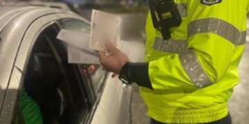 VIDEO- Peste 400 de sancțiuni aplicate de polițiști în urma unei razii organizate în cursul serii de 25 februarie