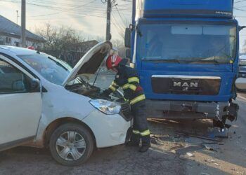 Accident rutier produs in Sat Lucianca, Comuna Butimanu
