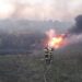 Incendiu de vegetație uscată în localitatea Vulcana Pandele