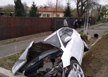 Accident rutier produs în comuna Cojasca