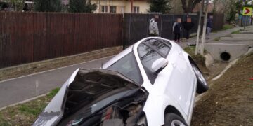 Accident rutier produs în comuna Cojasca