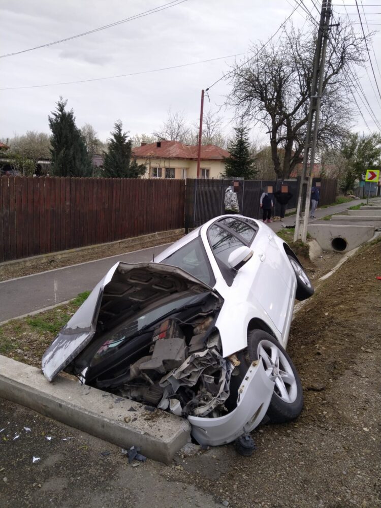 Accident rutier produs în comuna Cojasca