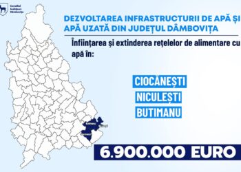 Astăzi, a fost semnat contractul de extindere și înființarea de rețele de apă  în comunele Butimanu, Niculești și Ciocănești