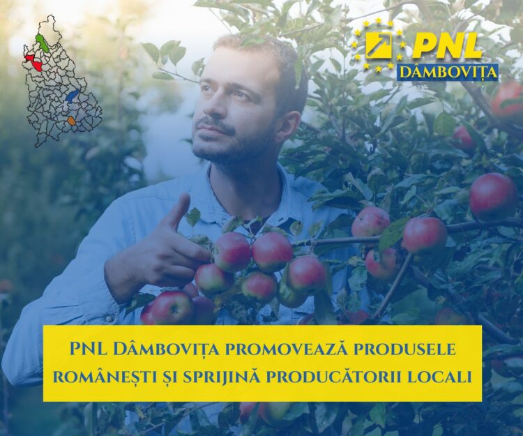 „PNL Dâmbovița promovează produsele românești și sprijină producătorii locali” 2023