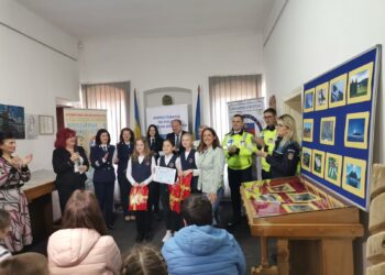 Etapa finală a Concursului de educație rutieră „Învățăm și ne bucurăm de Ziua Poliției Române”