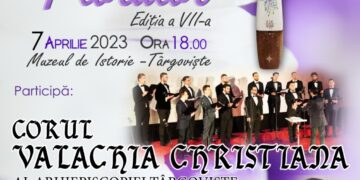 Pe data de 7 aprilie, Centrul Județean de Cultură Dâmbovița organizează, la Muzeul de Istorie din Târgoviște, spectacol dedicat Floriilor