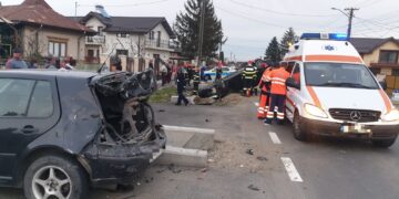 Accident rutier produs în localitatea Comișani