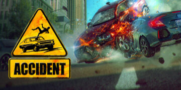 Intervenție în cazul unui accident rutier produs în localitatea Crevedia